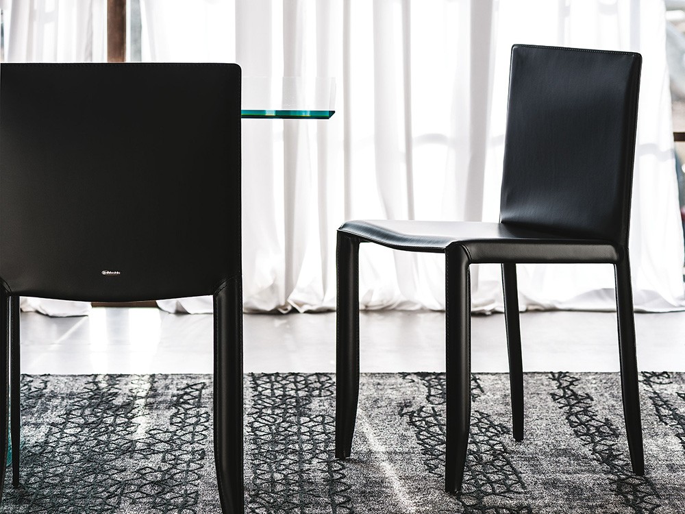 Silla Piuma Edition Cuero Cattelan Italia - 9