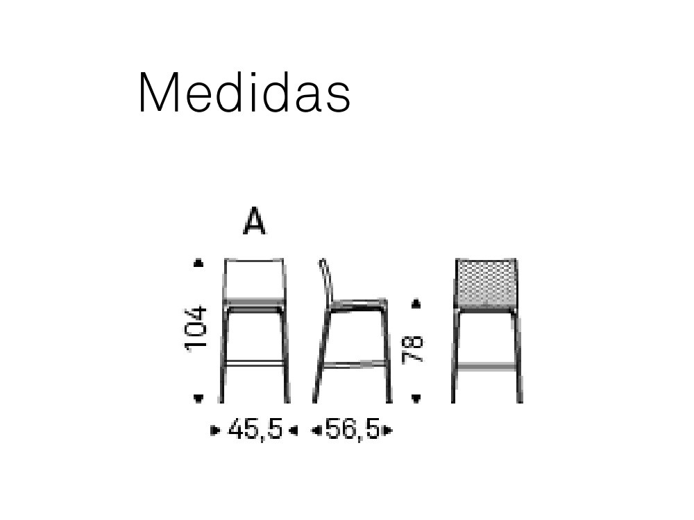 Taburete Arcadia Couture Cattelan Italia - 6