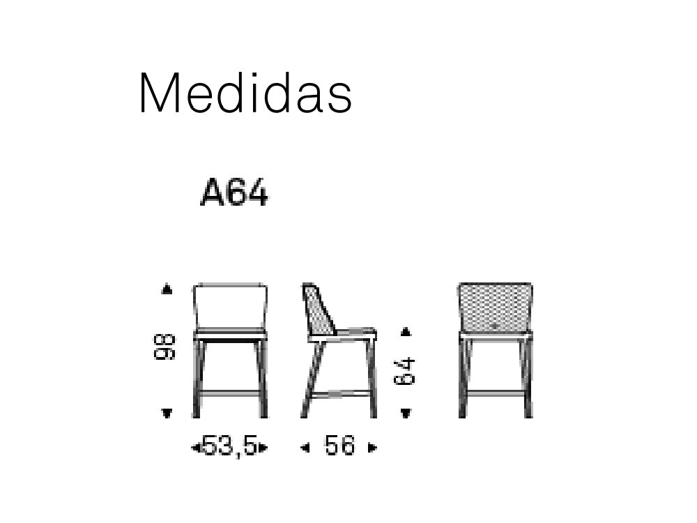 Taburete con o sin brazos Magda Couture Cattelan Italia - 5