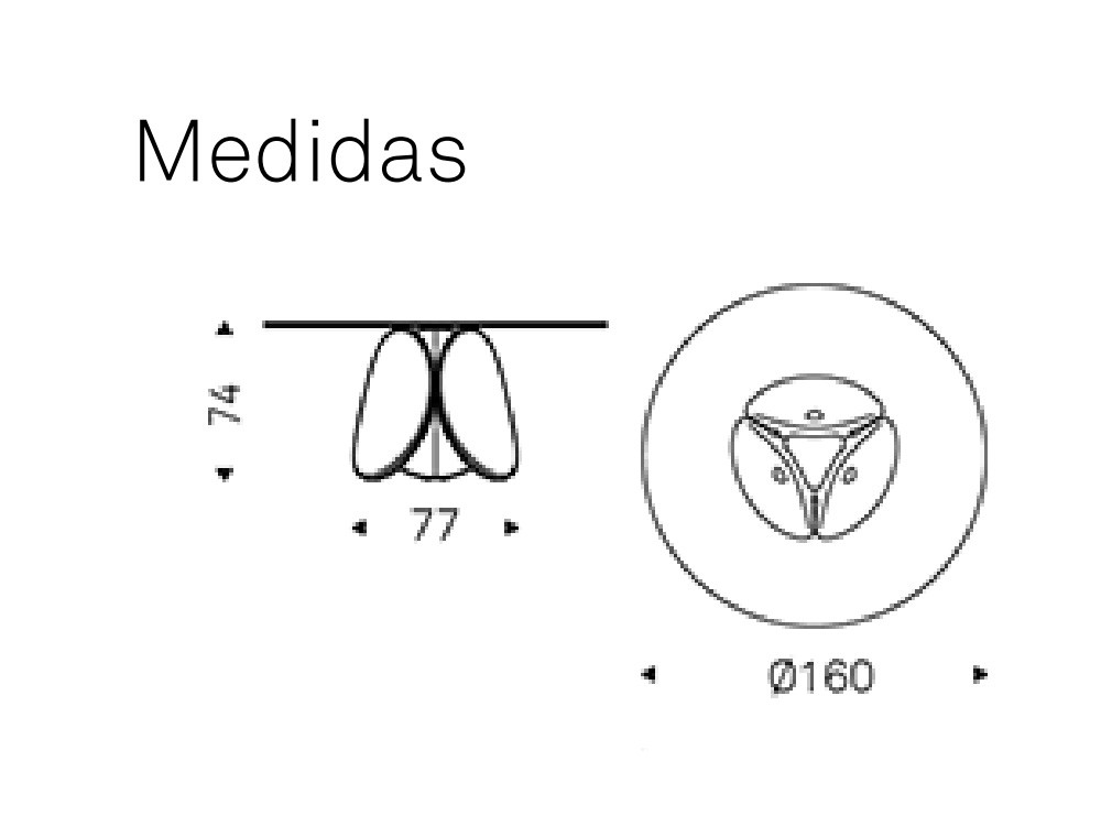 Mesa redonda Maxim Cattelan Italia - 7