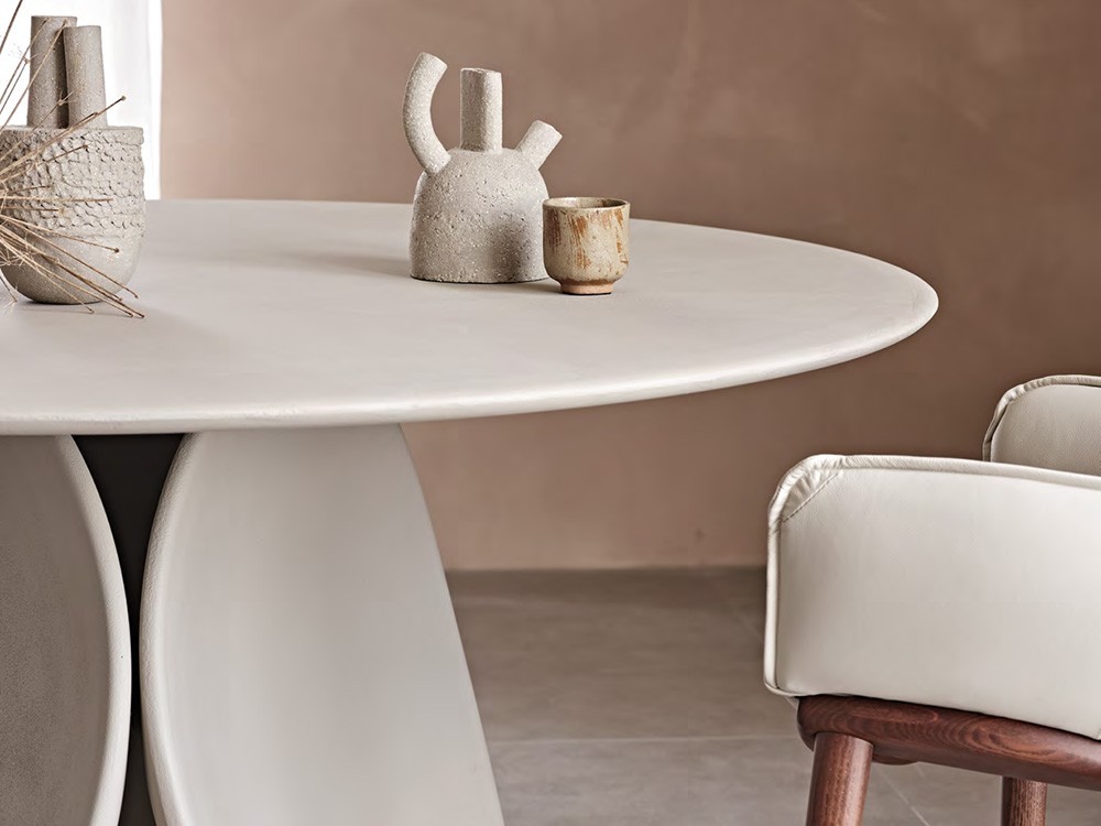 Mesa redonda Maxim Argile Cattelan Italia - 2