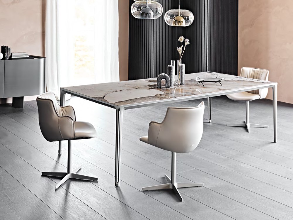 Mesa extensible de comedor Boulevard Keramik Drive Cattelan Italia - 3