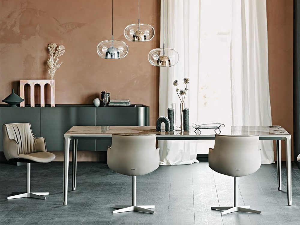 Mesa extensible de comedor Boulevard Keramik Drive Cattelan Italia - 2