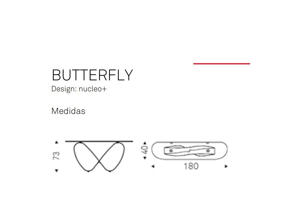 Consola Butterfly Cattelan Italia - 3