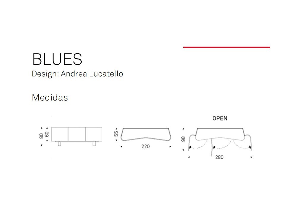 Aparador Blues Cattelan Italia - 6