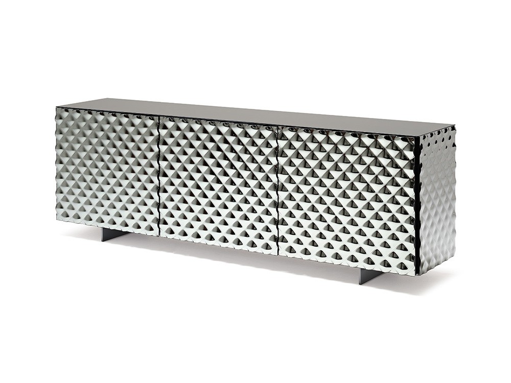 Aparador Vivaldi con puertas de cristal Cattelan Italia - 3