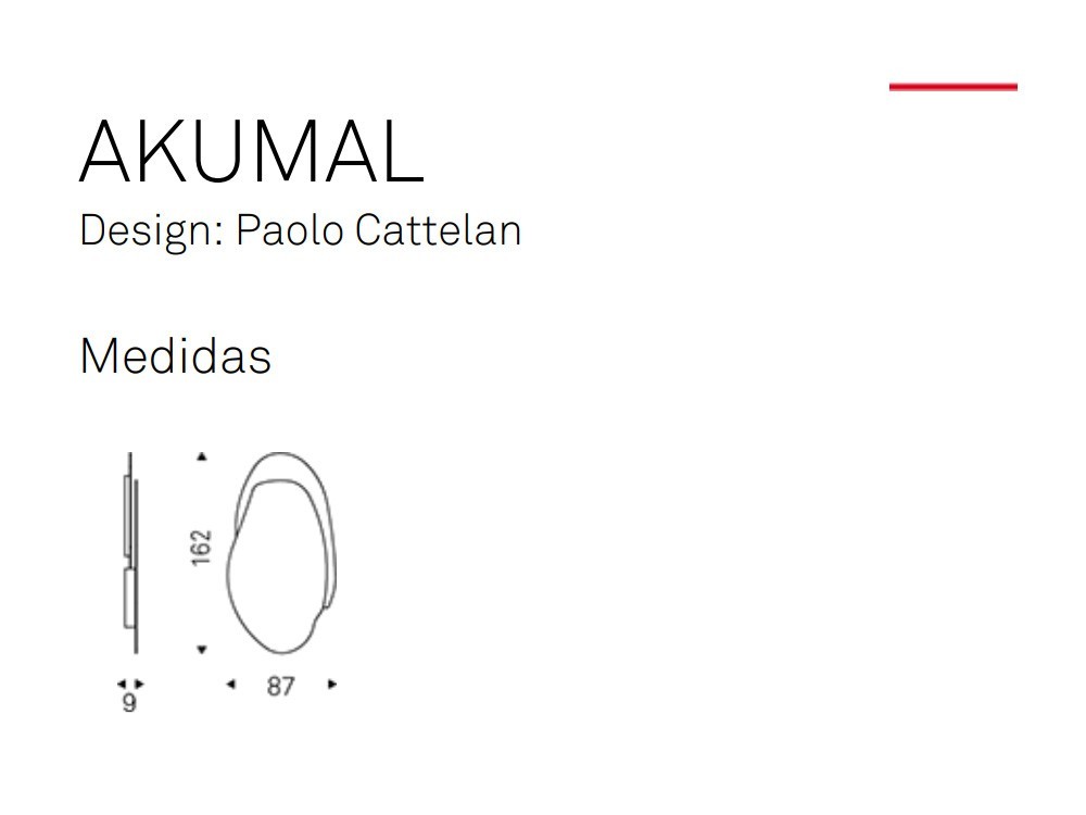 Espejo Akumal Cattelan Italia Deco - 6