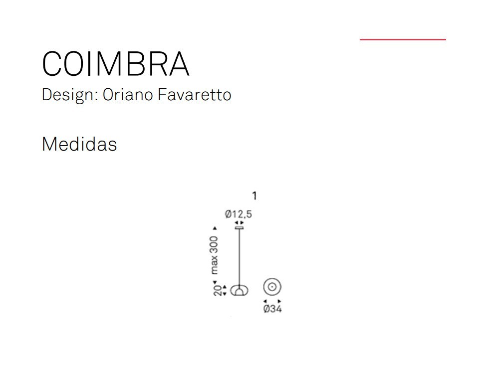 Lámpara de techo Coimbra Cattelan Italia Deco - 4