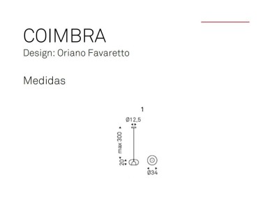 Lámpara de techo Coimbra Cattelan Italia Deco - 4