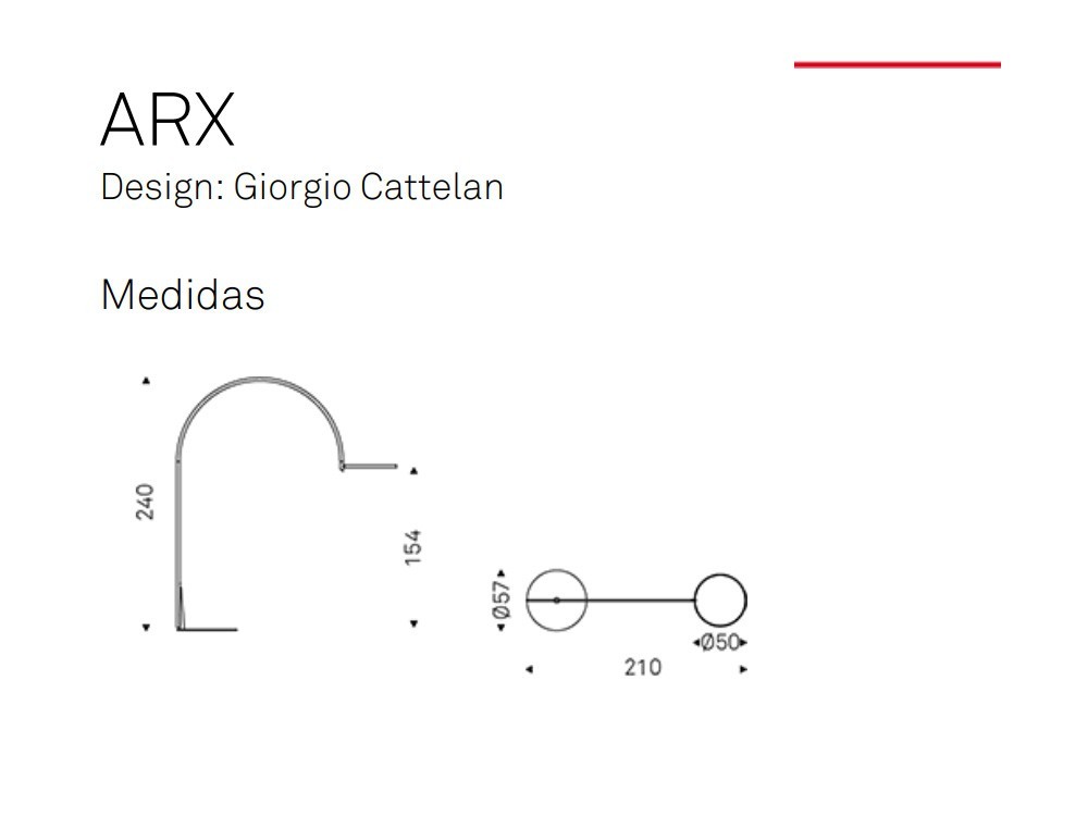 Lámpara de pie Arx Cattelan Italia Deco - 5