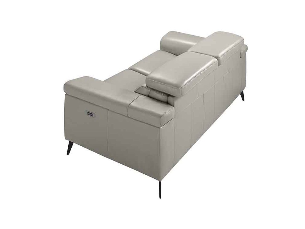 Sofá relax tapizado en piel 6107-6108 Ángel Cerdá Ángel Cerdá - 3