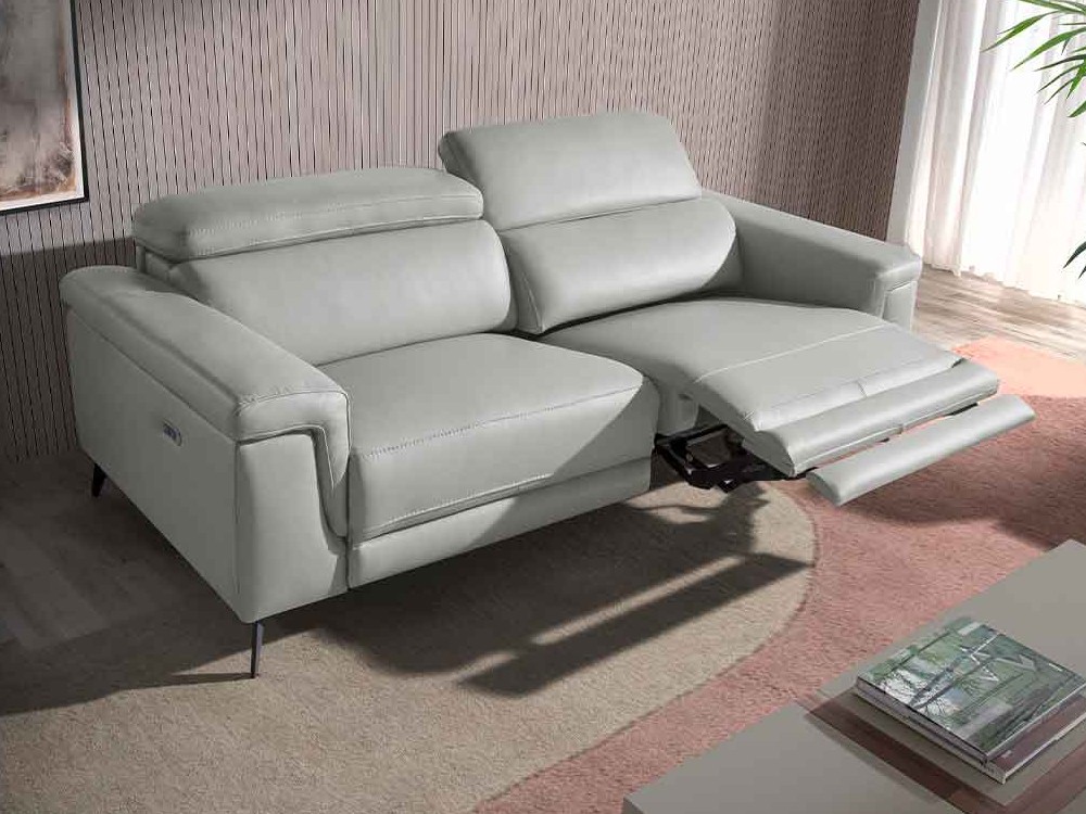 Sofá relax tapizado en piel 6107-6108 Ángel Cerdá Ángel Cerdá - 8