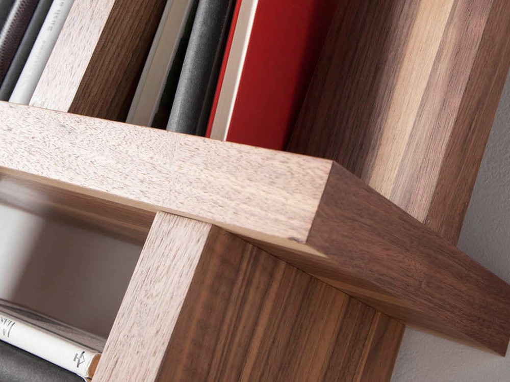 Estantería chapada en nogal Ángel Cerdá 3023 Ángel Cerdá - 10