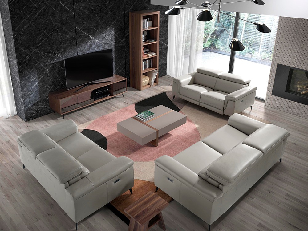 Estantería chapada en nogal Ángel Cerdá 3172 Ángel Cerdá - 4