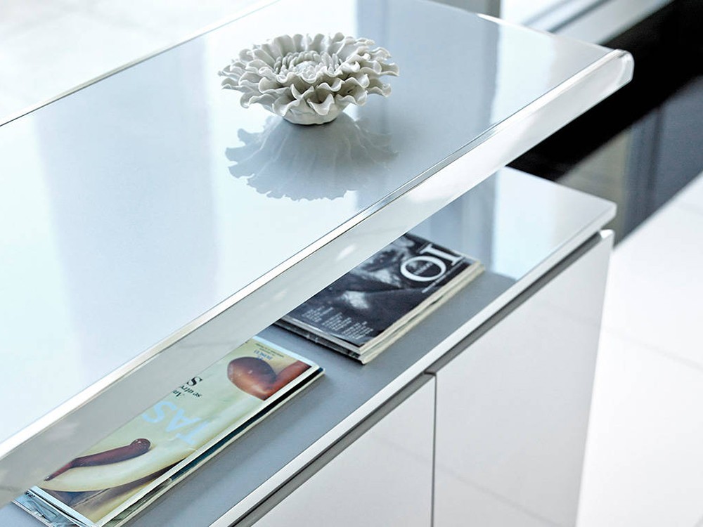 Aparador lacado con detalle en acero Ángel Cerdá 3055 Ángel Cerdá - 7