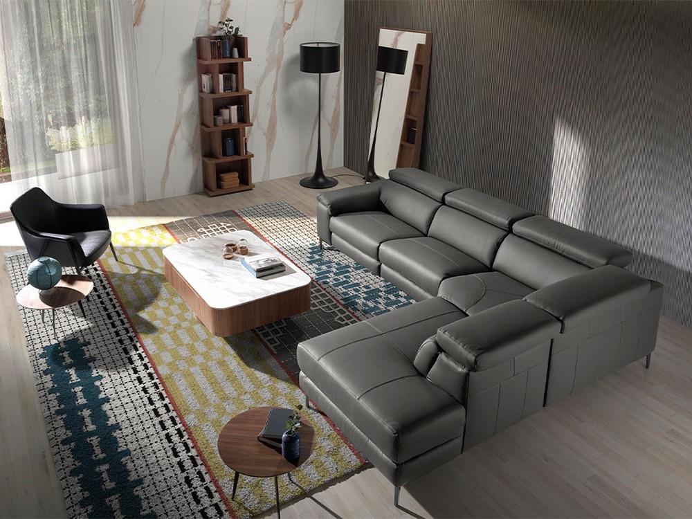 Estantería chapada en nogal natural Ángel Cerdá 3024 Ángel Cerdá - 4