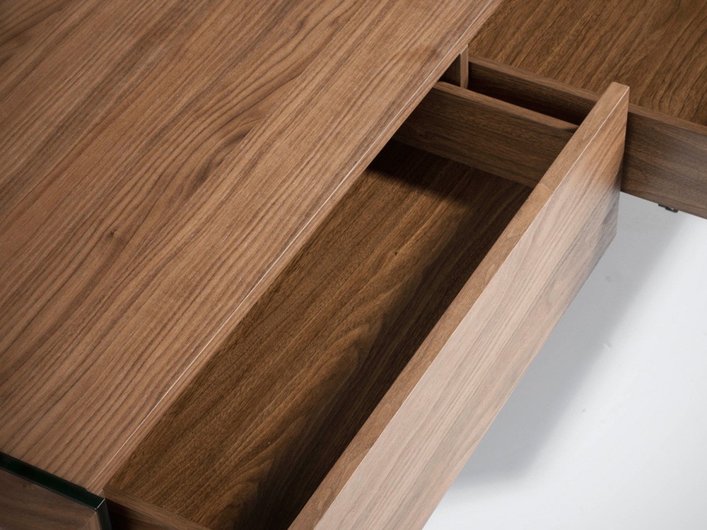 Mesa de centro chapada en nogal 2050 de Ángel Cerdá Ángel Cerdá - 8