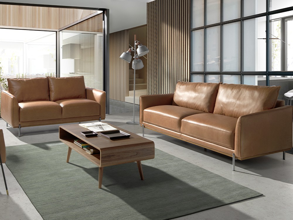 Mesa de centro chapada en nogal Ángel Cerdá 2021 Ángel Cerdá - 5