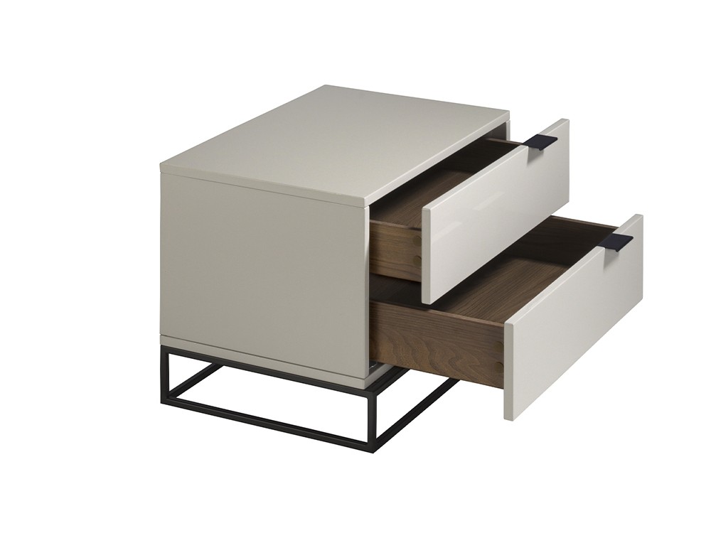 Mesita de noche lacada Ángel Cerdá 7004 Ángel Cerdá - 1