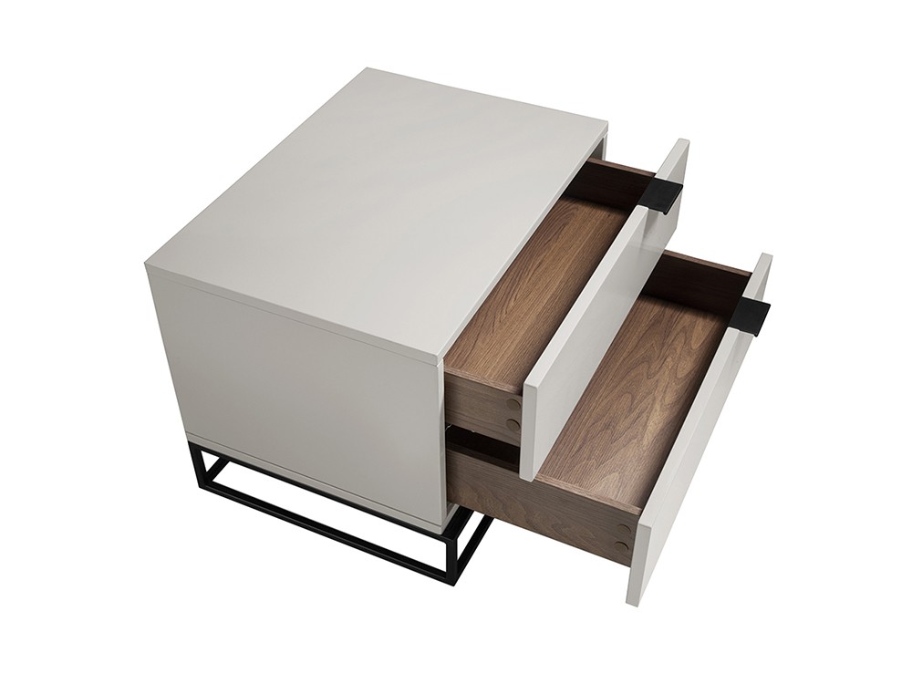 Mesita de noche lacada Ángel Cerdá 7004 Ángel Cerdá - 5