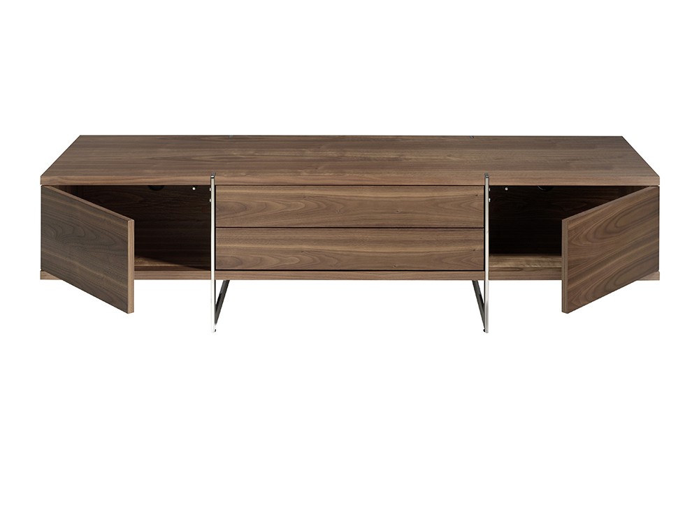 Mueble de televisión chapado en nogal natural Ángel Cerdá 3045 Ángel Cerdá - 2