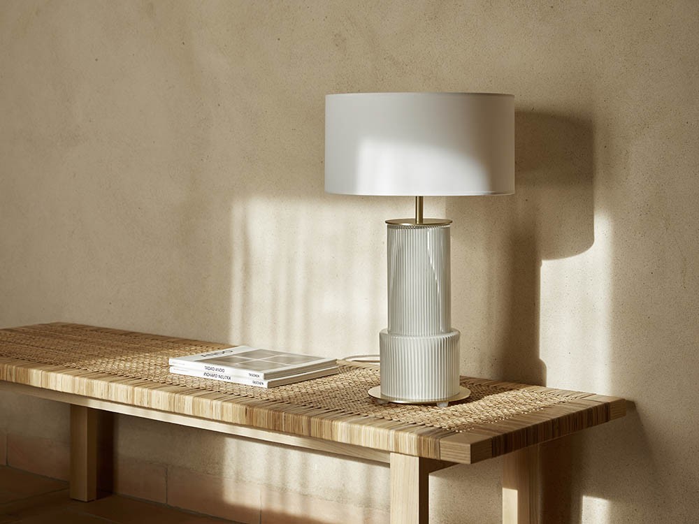 Pie de lámpara de sobremesa Atina Gold Aromas del Campo - 1