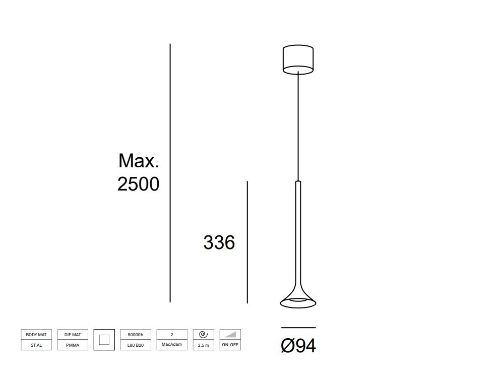 Lámpara de techo Alive Leds C4 - 11