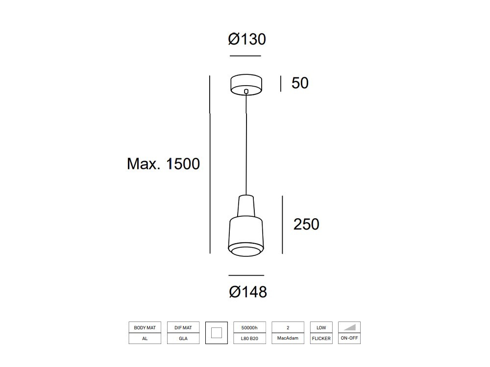 Lámpara de techo Khoi Leds C4 - 4