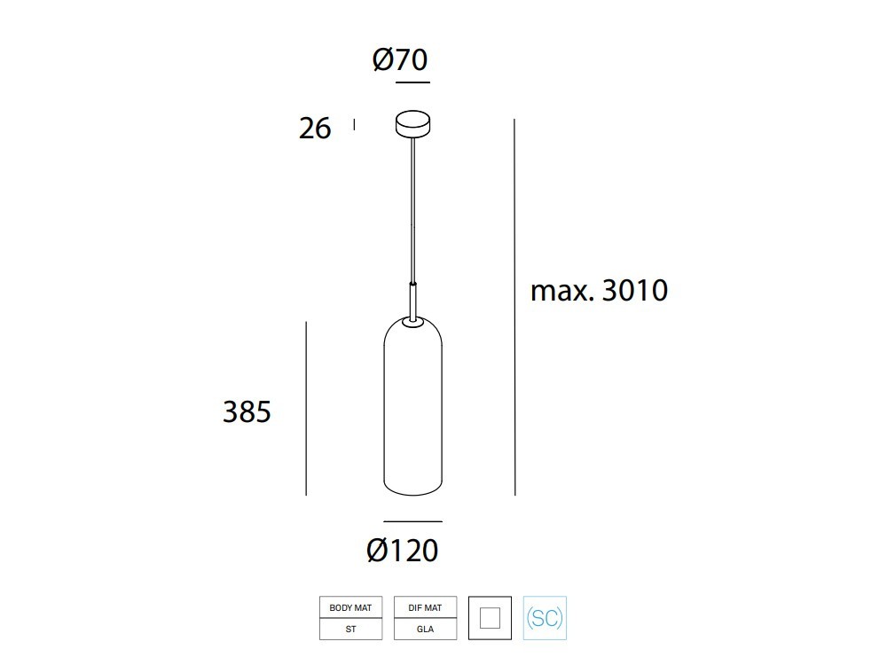 Lámpara de techo Glam Leds C4 - 5