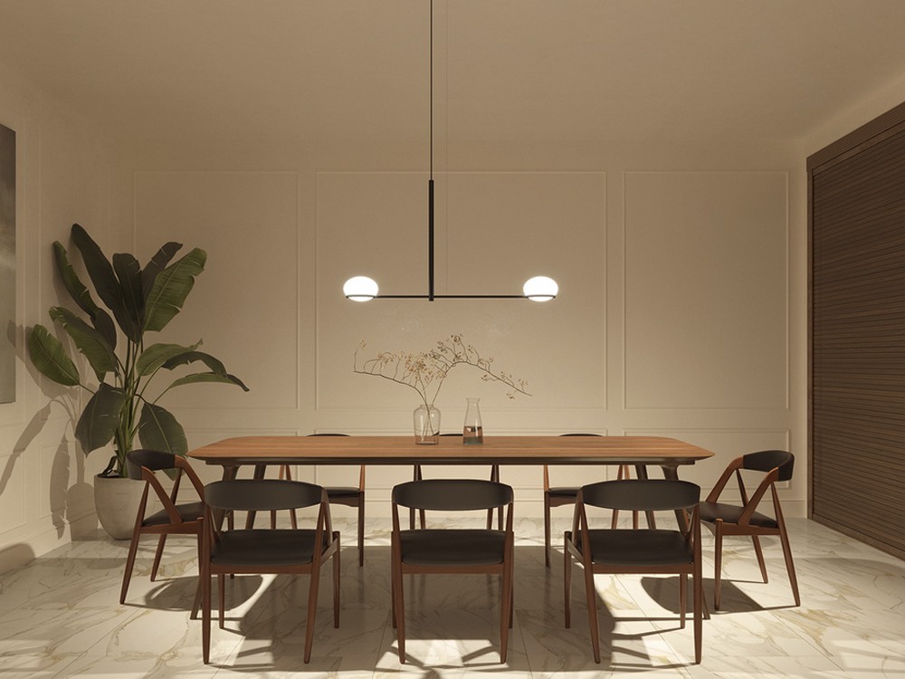 Lámpara de techo Coco doble Leds C4 - 2