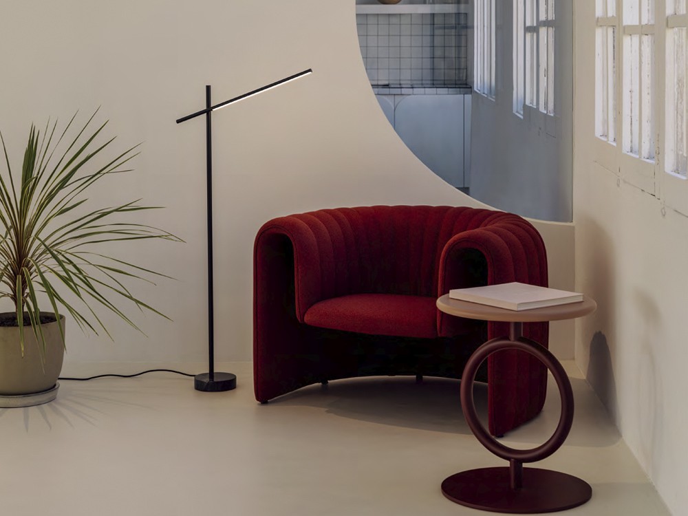 Lámpara de pie Tubs Regulable Leds C4 - 2 Lámpara de pie Tubs Regulable Leds C4 - 2