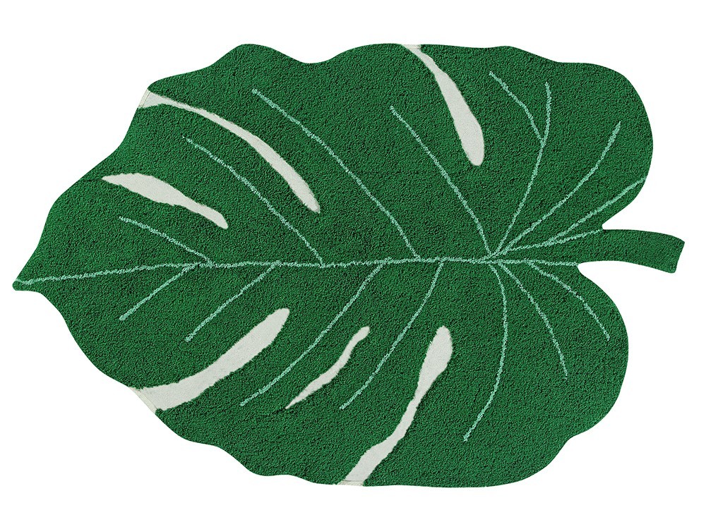 Alfombra lavable Monstera Leaf de Lorena Canals Lorena Canals - 1