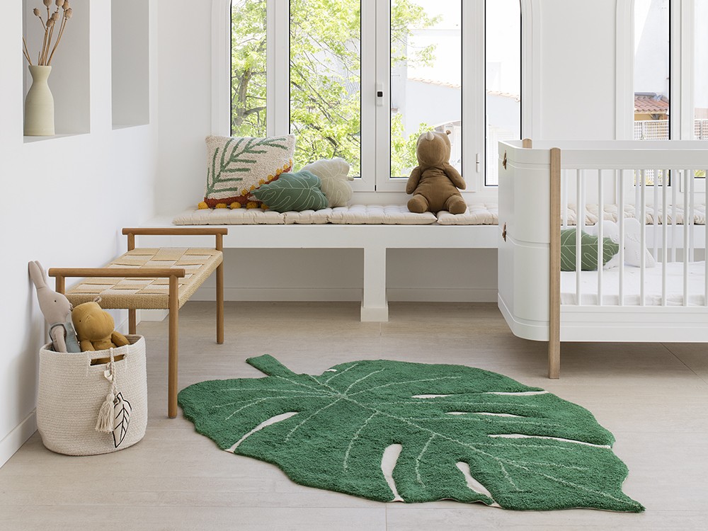 Alfombra lavable Monstera Leaf de Lorena Canals Lorena Canals - 2