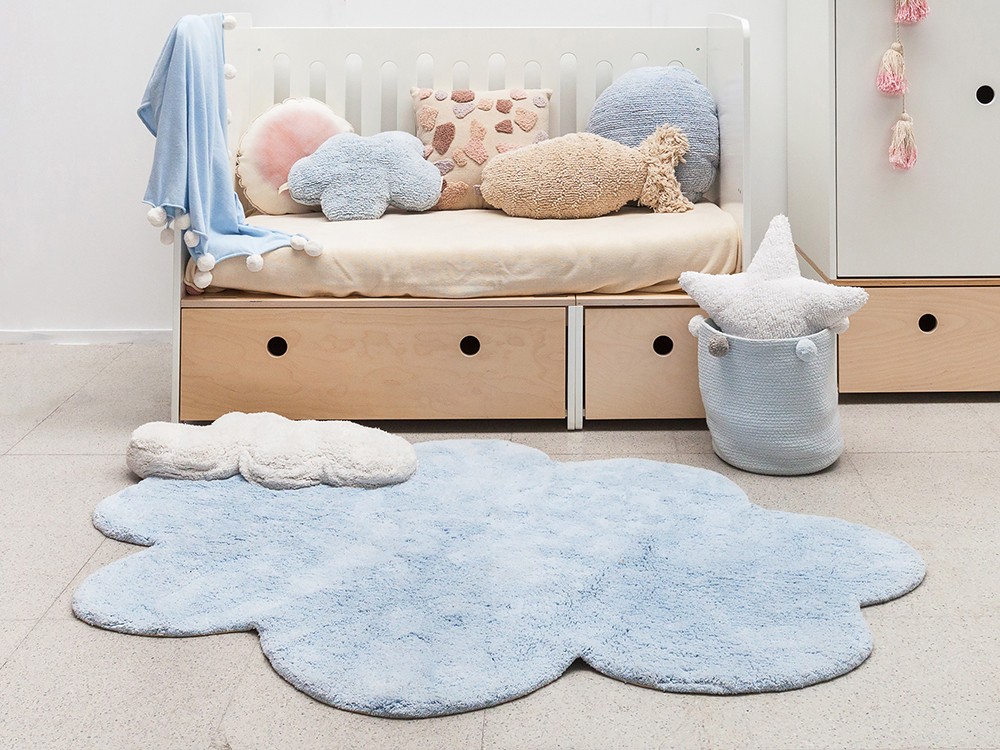 Alfombra lavable Puffy Dream Blue Lorena Canals Lorena Canals - 2