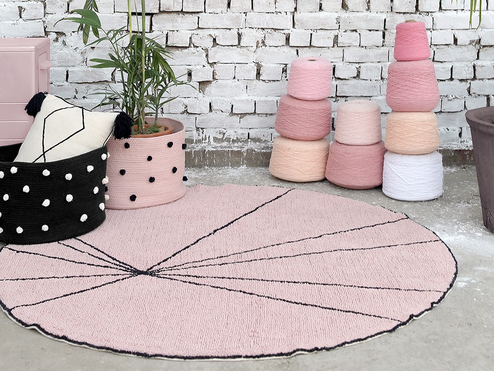 Alfombra lavable Trace Round Lorena Canals Lorena Canals - 4