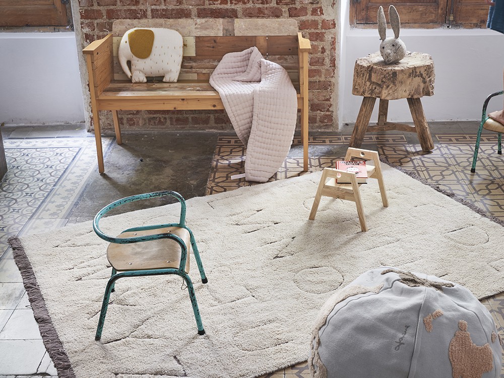 Alfombra lavable RugCycled ABC Lorena Canals Lorena Canals - 4