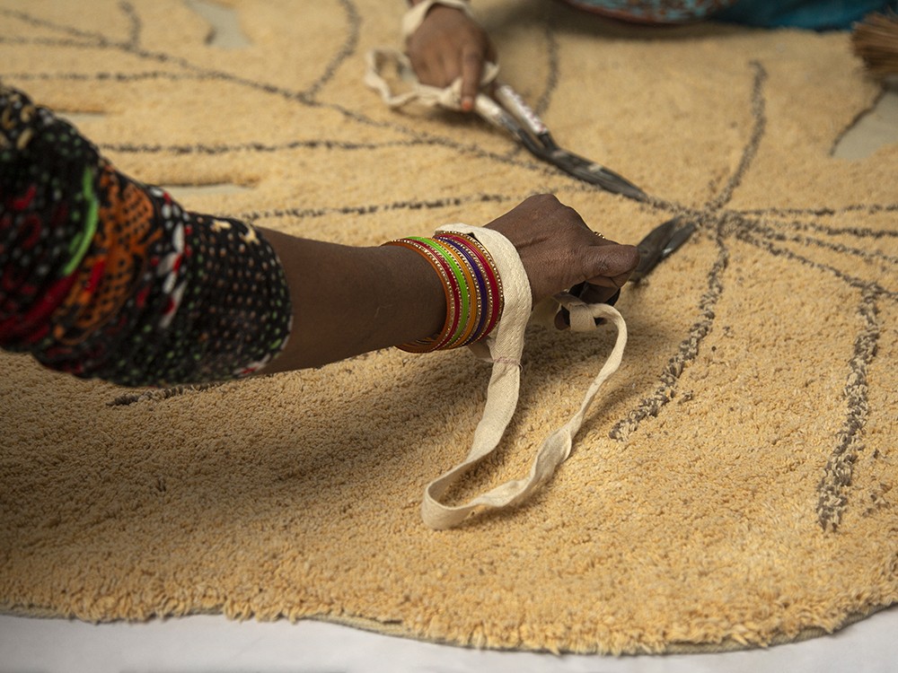 Alfombra lavable Monstera Color de Lorena Canals Lorena Canals - 13