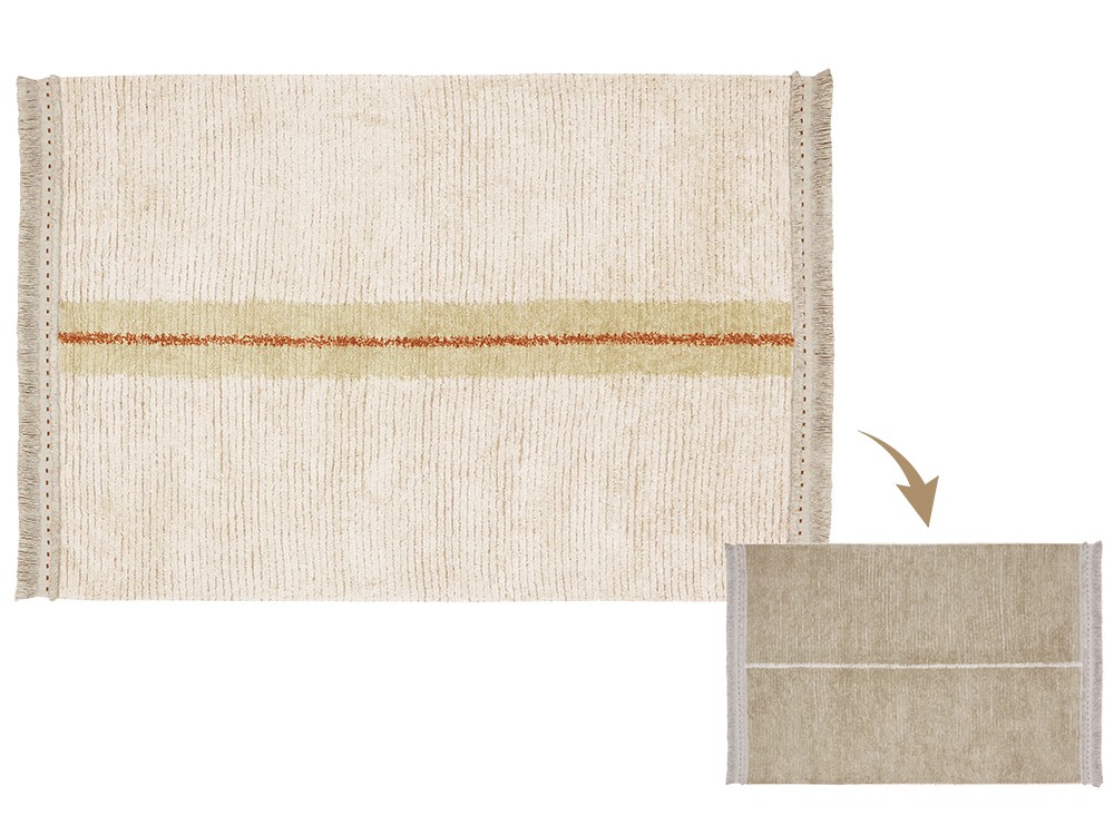 Alfombra lavable Reversible Duetto Lorena Canals Lorena Canals - 7