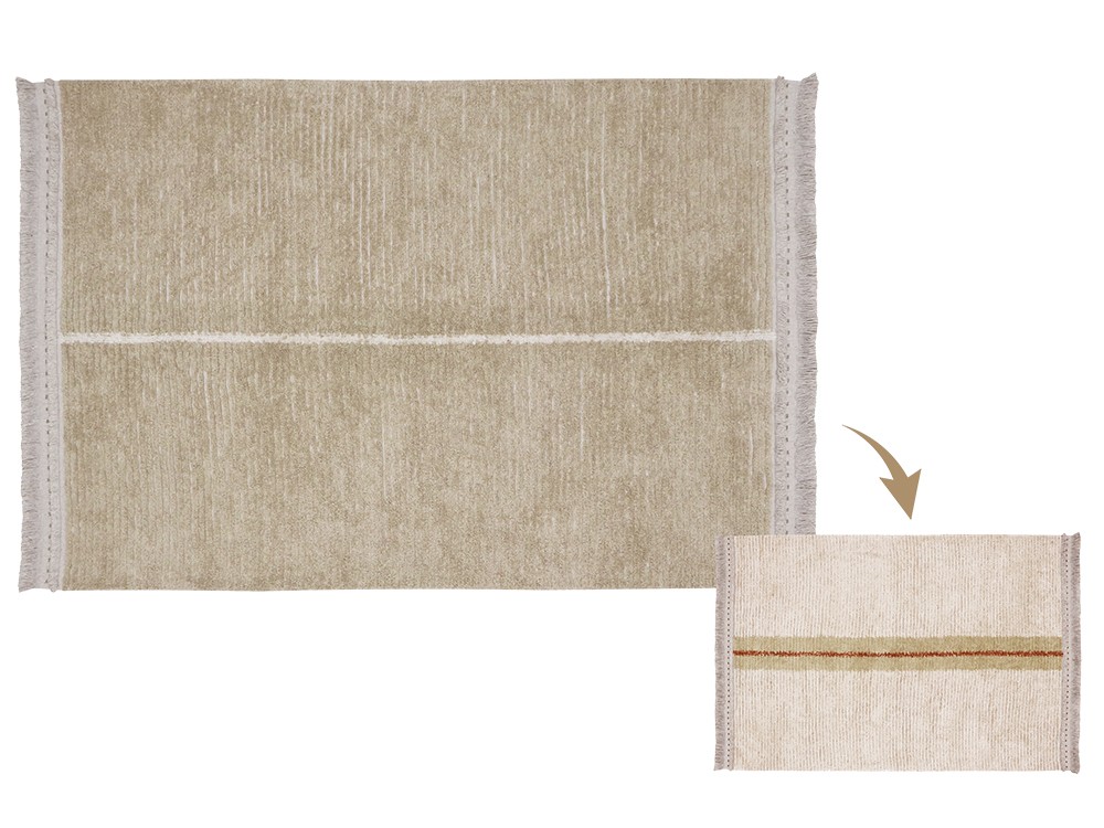 Alfombra lavable Reversible Duetto Lorena Canals Lorena Canals - 8