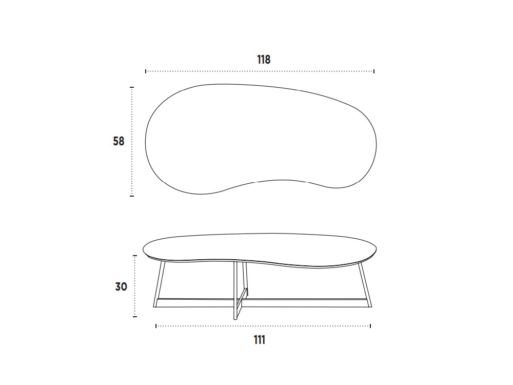 Mesa de centro Mezzo Keramic CH Design Nacher - 6