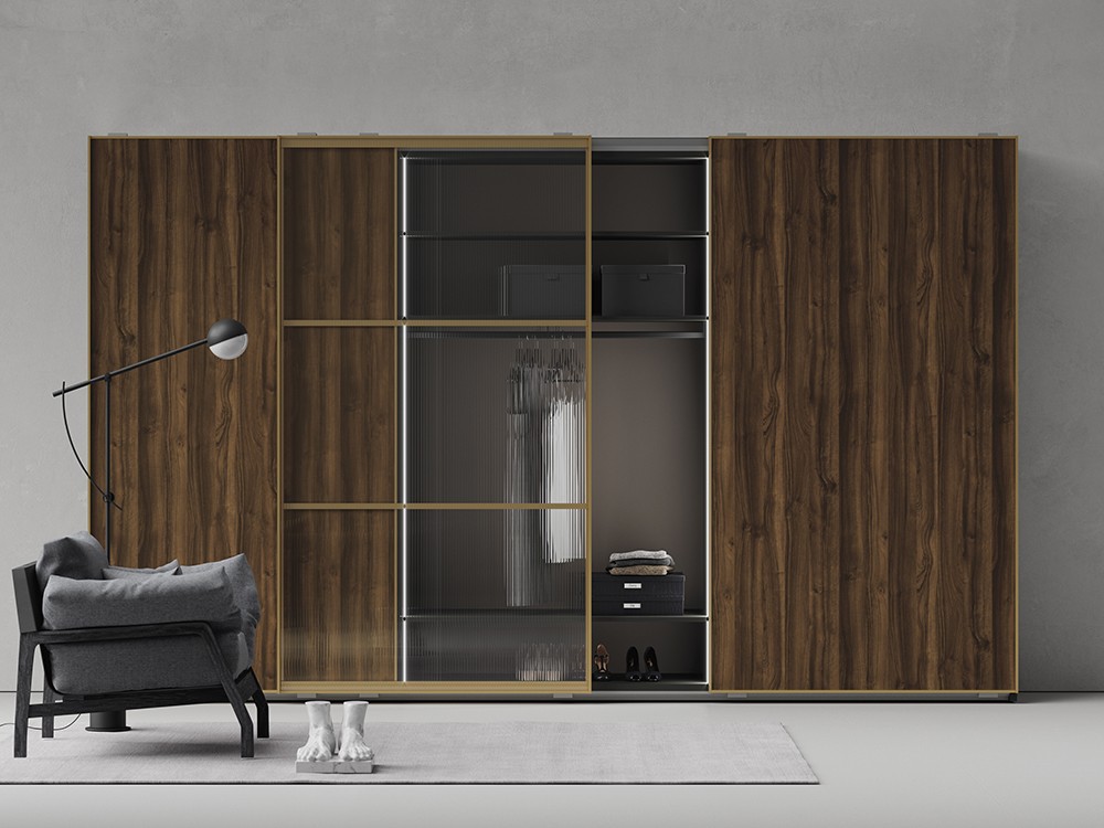 Armario a medida de puertas correderas Lux Cristal Next jotajotape - 3