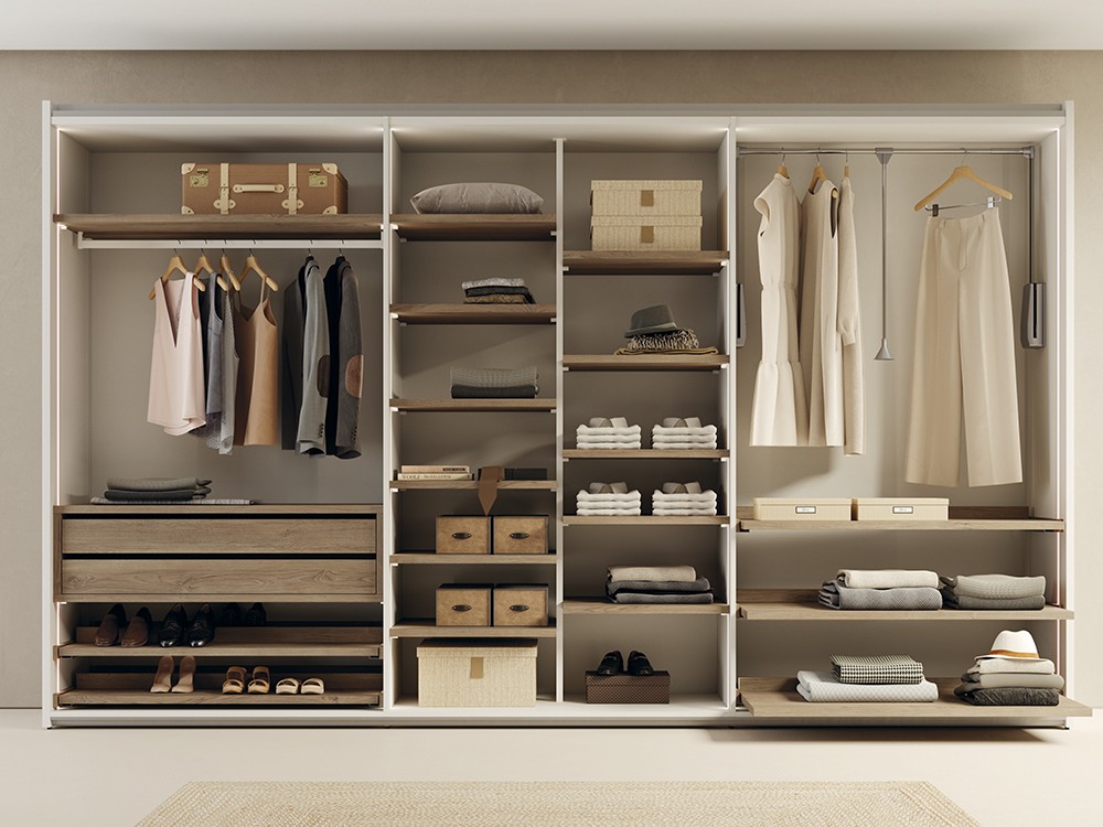 Armario a medida puertas correderas Lux Cristal lacado Next jotajotape - 3