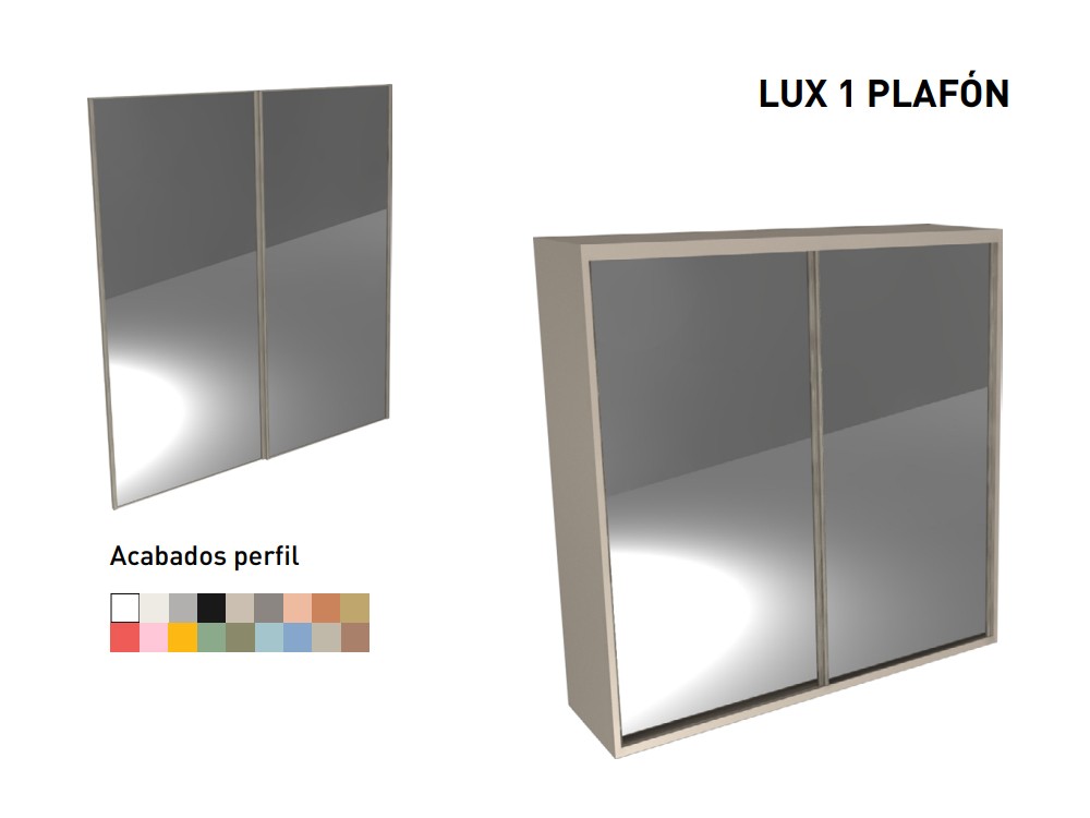 Armario de 4 puertas correderas Lux Cristal Next jotajotape - 7