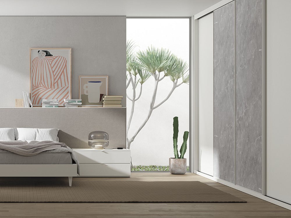 Armario de 4 puertas correderas Lux Stone Next jotajotape - 2