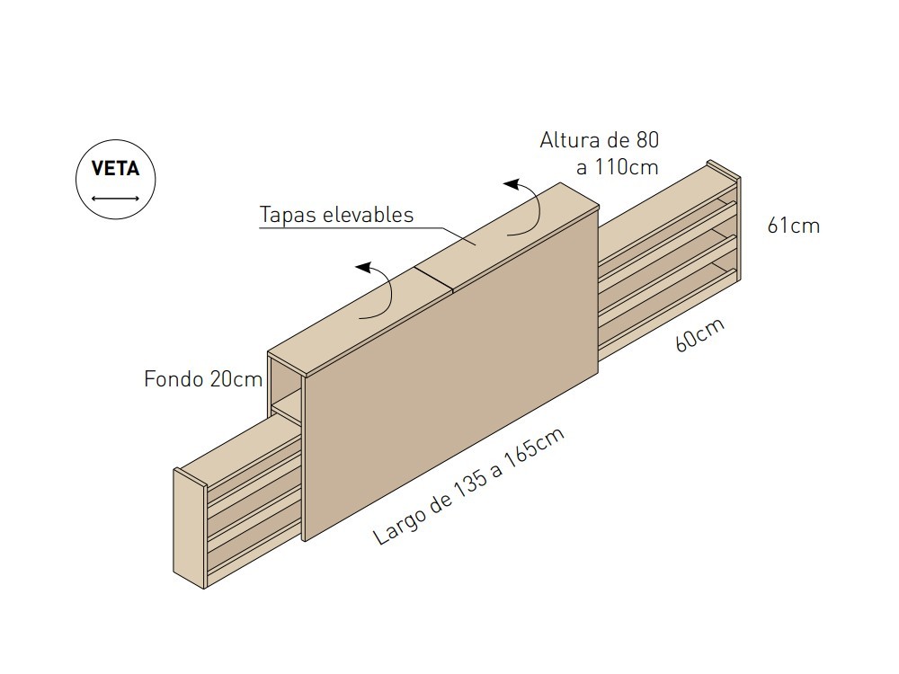 Cama juvenil tatami Nolimits Next jotajotape - 4