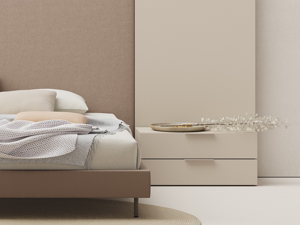 Dormitorio con cabecero Set big tapizado NoLimits Next jotajotape - 3