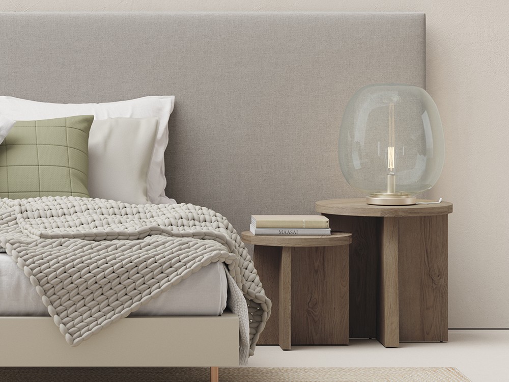 Dormitorio con cabecero Set tapizado NoLimits Next jotajotape - 5