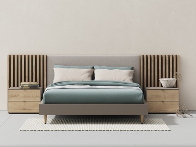 Dormitorio con cabecero Slat Set NoLimits Next jotajotape - 1