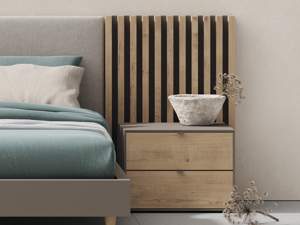 Dormitorio con cabecero Slat Set NoLimits Next jotajotape - 2