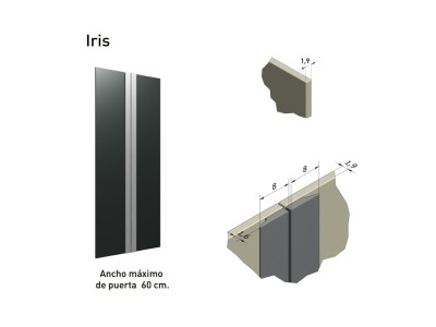 Armario a medida de puertas batientes Iris Next jotajotape - 6